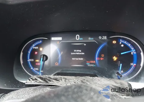 2020 Toyota Rav4 Hybrid Xse from USA, damaged, VIN 2T3EWRFV8LW090560